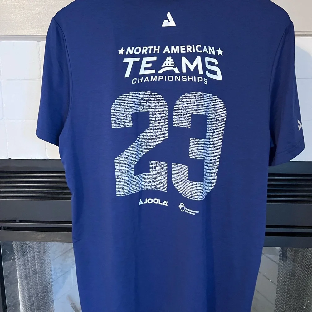 Women’s Active wear, collared table tennis shirt, Joola. - Picture 2 of 2